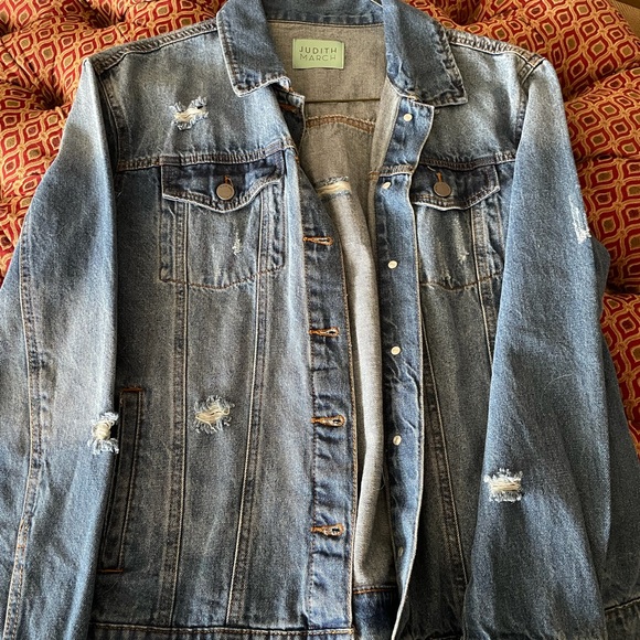 Judith March Jackets & Blazers - Denim jacket large